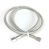 Металлорукав высокого давления, Серия HPH, нержавеющая сталь 316 Stainless steel, 276 bar, L=1000мм.  соединения  Female NPT 1/4 с двух сторон, серийный номер: HPH-SF4S1