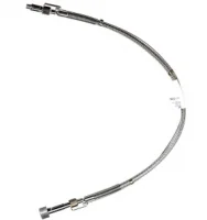 Металлорукав SGF660B, нержавеющая сталь, выход NPT 1/4", обратный клапан, вход DIN 1, 1метр.